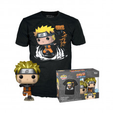 Naruto POP! & Tee Vinyl Figur & T-Shirt Set Naruto